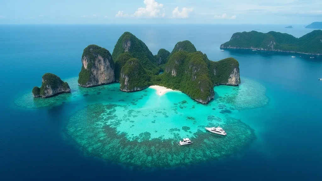 Reaching Wayag by Superyacht Charter